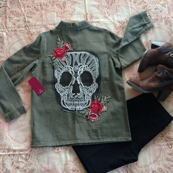 Boom Boom Jackets & Blazers - Skull Jacket (1 jacket left!)